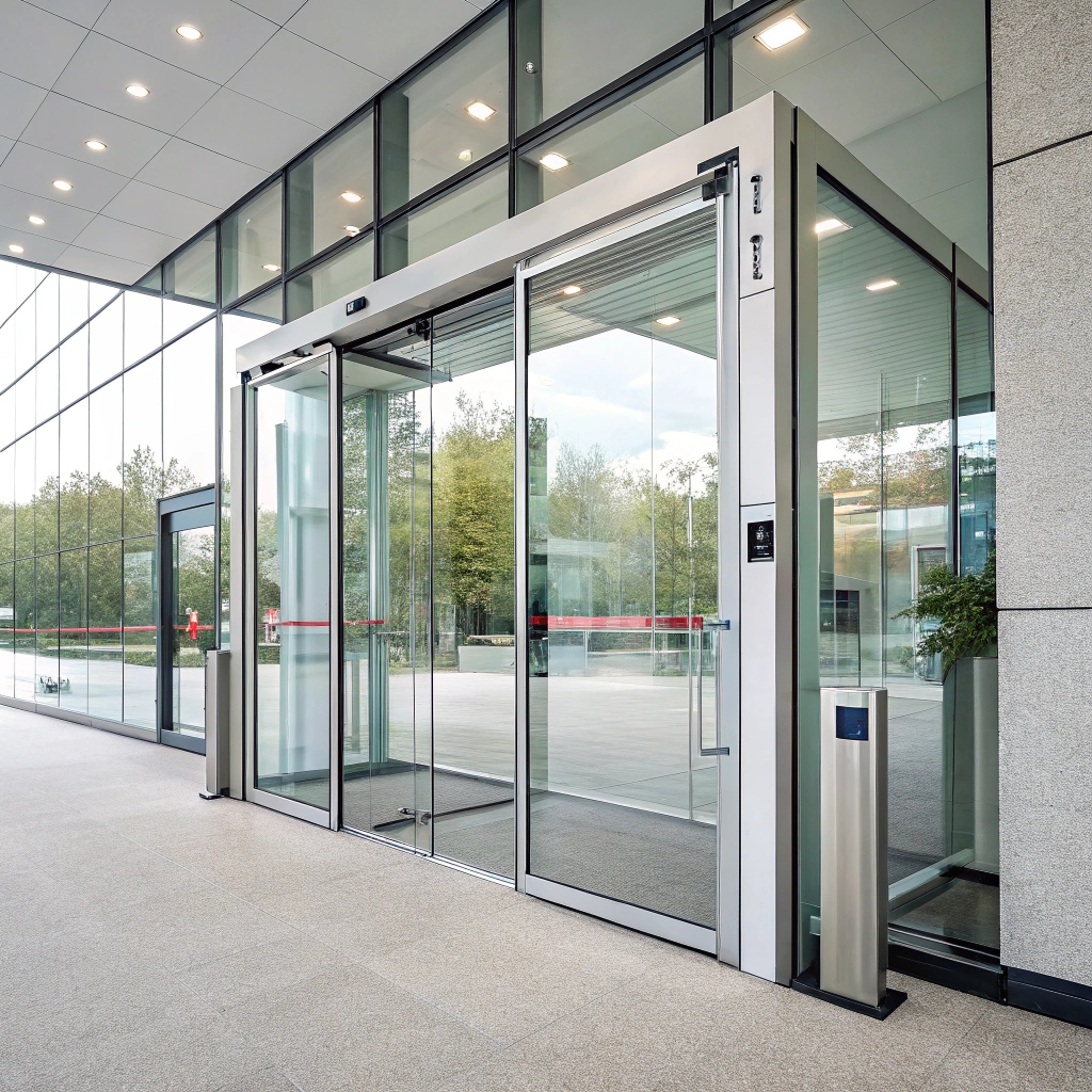 درب اتوماتیک شیشه ای